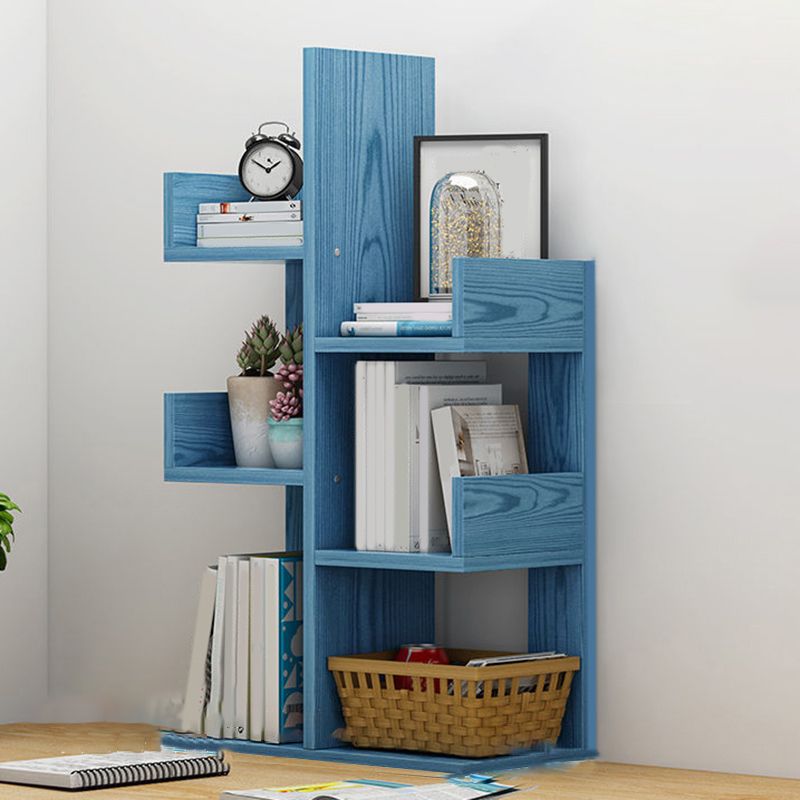 Modern Engineered Wood Bookshelf Open Bookcase Book Shelf for Living Room