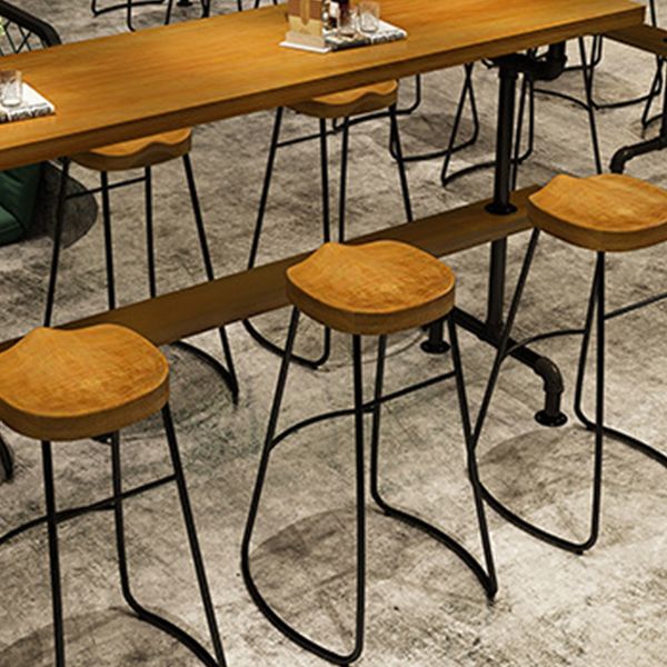 1/2/11 Pieces Table and Stool Set Solid Wood Pub Dining Set for Home