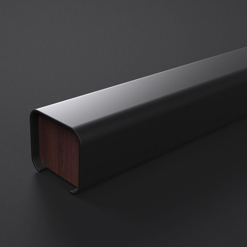 Lampada dell'isola a pendente lineare Isola lampada a sospensione moderna lampadario in metallo