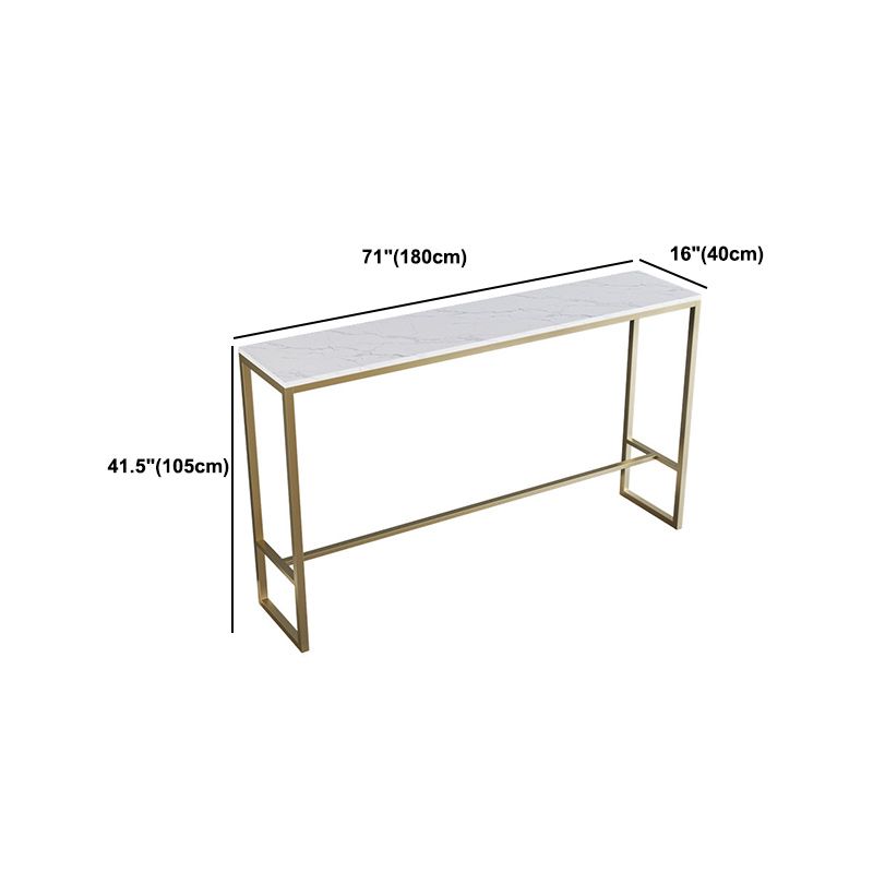 Modern 1/2/3/4/5 Pieces Bar Table Set Rectangle Bar Table with High Stools