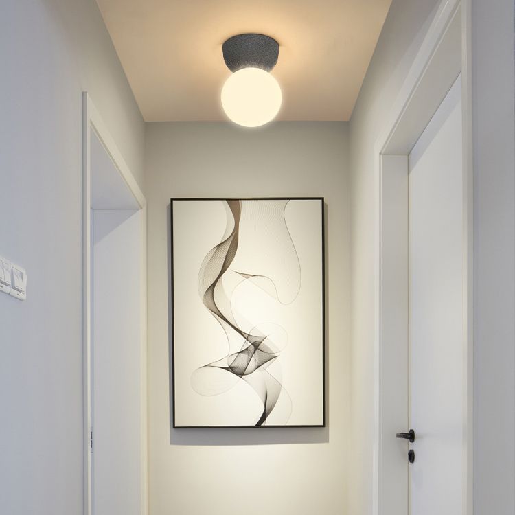 Nordic Style Vanity Lighting Ball Shape Wall Light Fixture for Bathroom