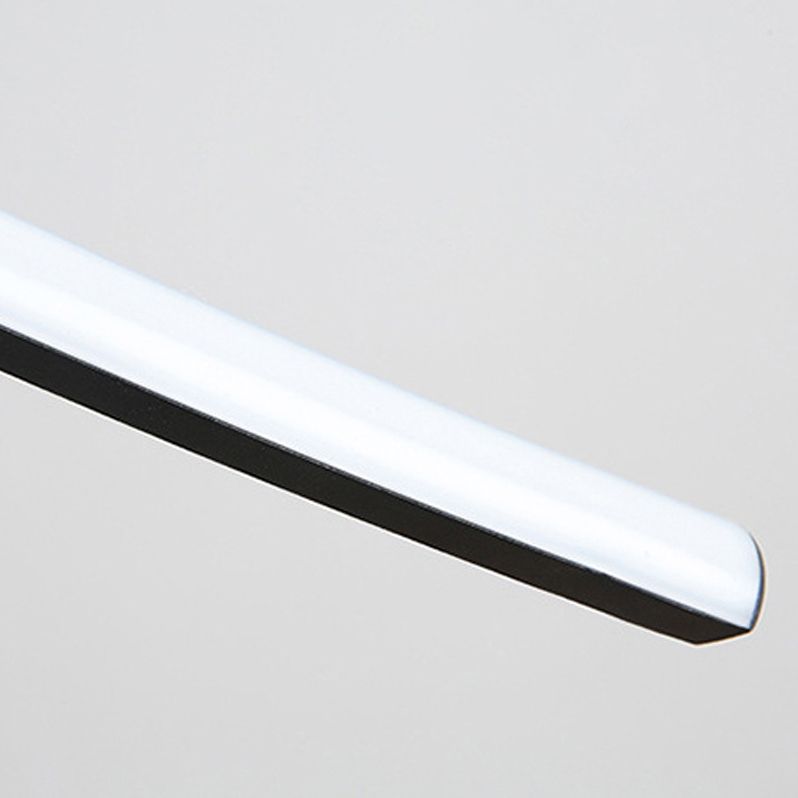 Modern Kitchen Island Lighting Black/White LED Ceiling Light for Foyer