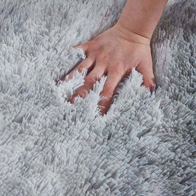 Multicolor Comfort Area Carpet Polyester Solid Indoor Rug Anti-Slip Backing Carpet for Living Room