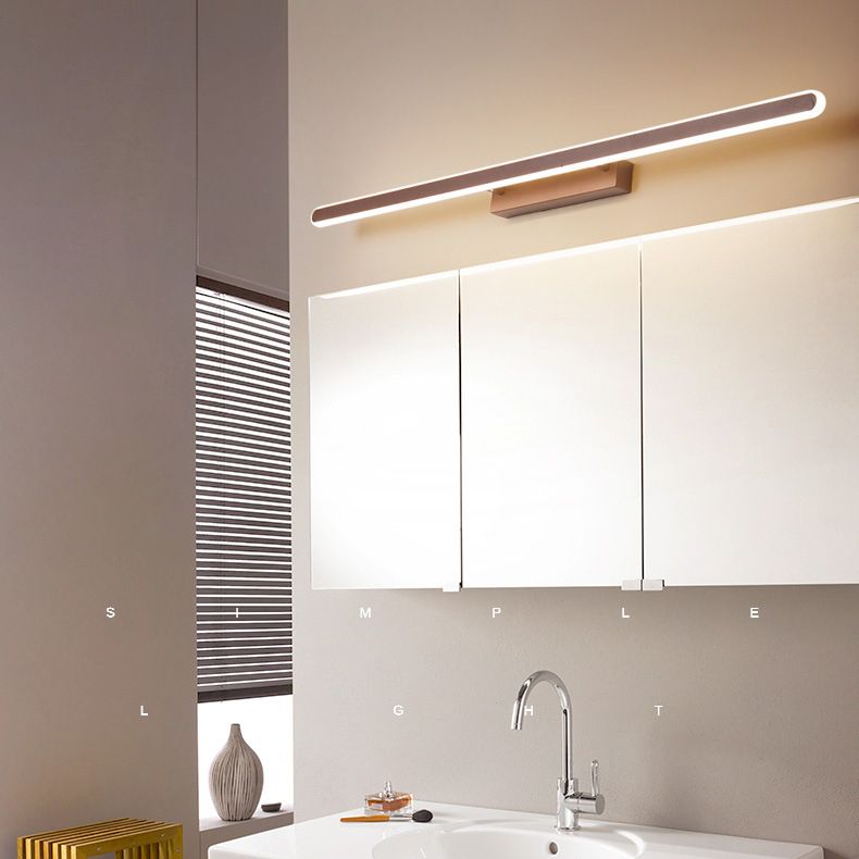 Acryl gearceerde muur sconce verlichting hedendaagse stijl led wandmontage verlichtingsarmatuur in koffie