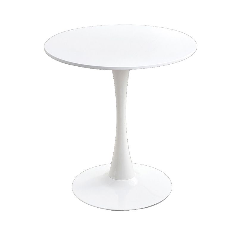 29.13" Tall Contemporary Style Coffee Cocktail Table Pedestal Round Coffee Table