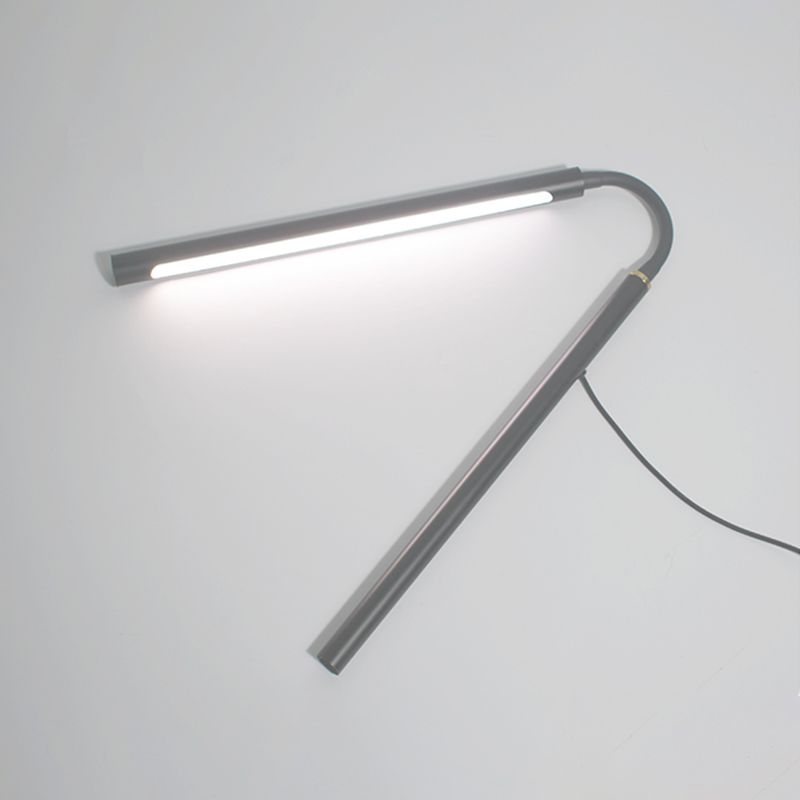 Strip Shape Floor Light 1-Light LED Floor Standing Light with Acrylic Shade