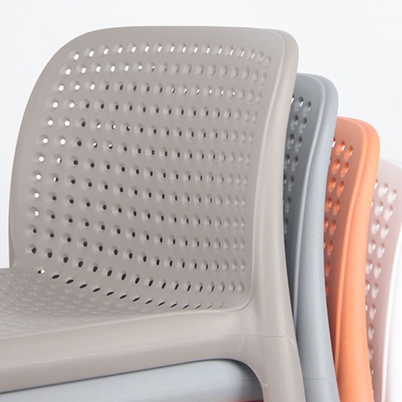 Scandinavia Style Bar-stool Square Seat PP Legs for Kitchen Bar