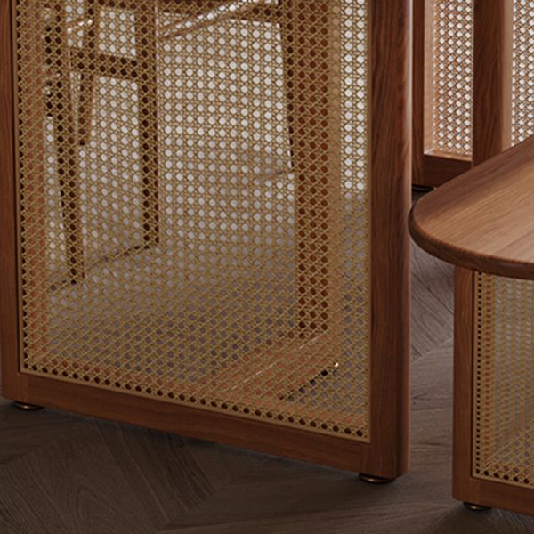 Solid Wood Dinette Table Contemporary Style Home Kitchen Dinner Furniture