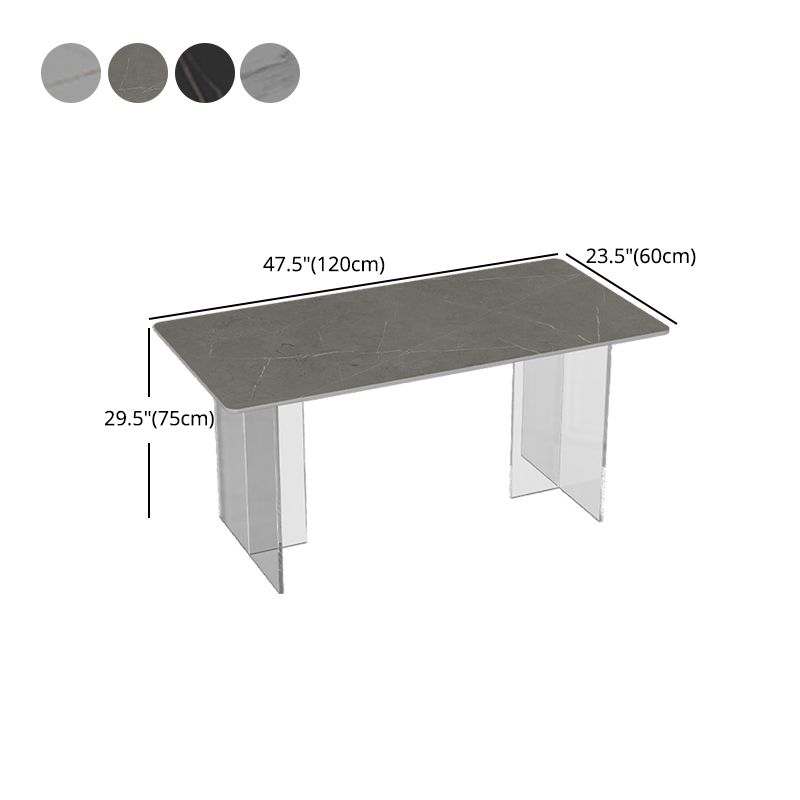 Moderno 1/2/3/5 Piezas Juego de comedor sinterizado Set de muebles de comedor de piedra sinterizada/Artículos separados