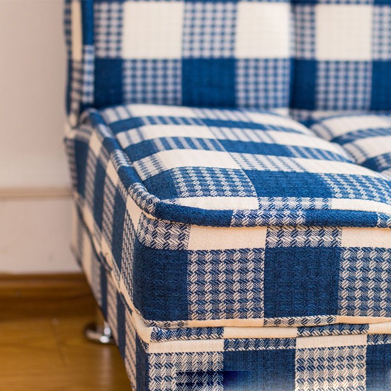 Modern Farmhouse Rechlouse Sudda divano a back -shat 31,5 "divano senza braccio alto