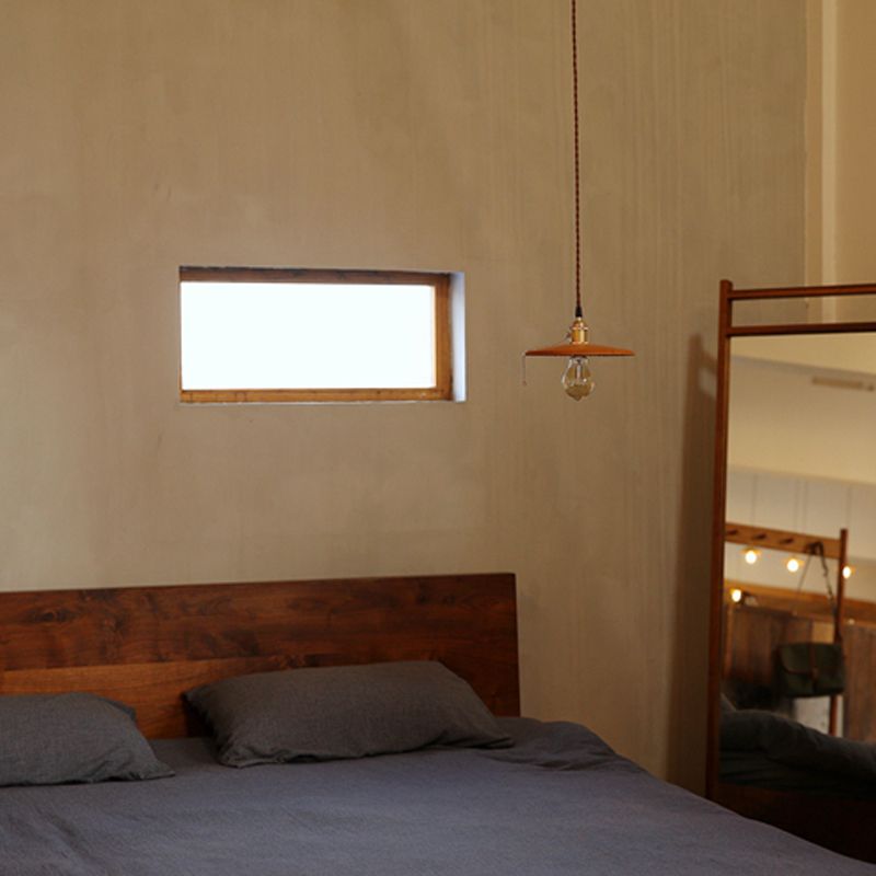 Ménage minimaliste suspendu minimaliste de style moderne Éclairage pendentif en bois pour le salon
