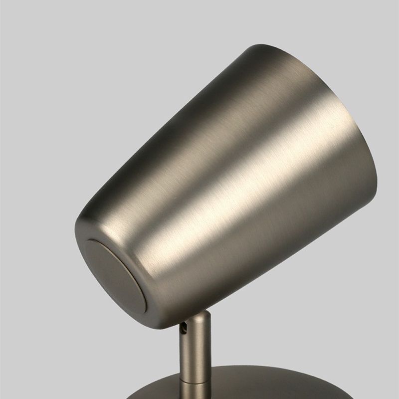 Modern Simple Wall Light Cylinder Shape Rotatable Wall Lamp for Living Room