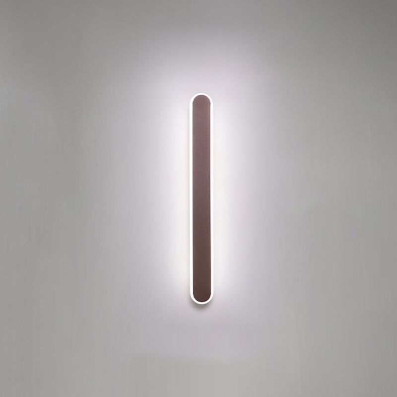 Modern LED Wall Mount Light 1-Light Wall Light with Acrylic Shade for Bedroom