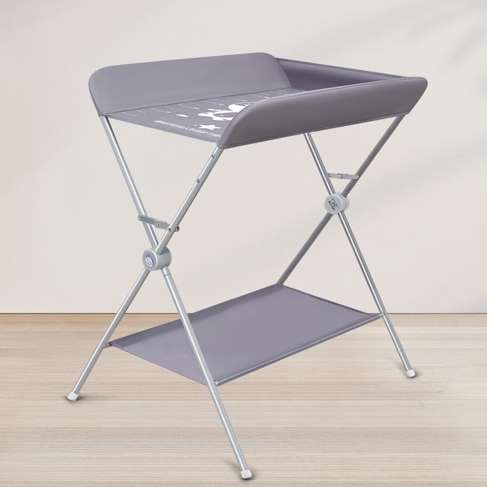 Portable Changing Table Modern Baby Changing Table in Matte Finish