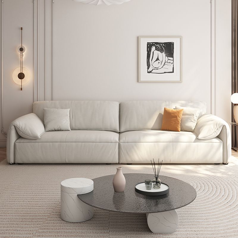 Modern Fabric Pillow Top Arm Cushions Living Room Standard Seating