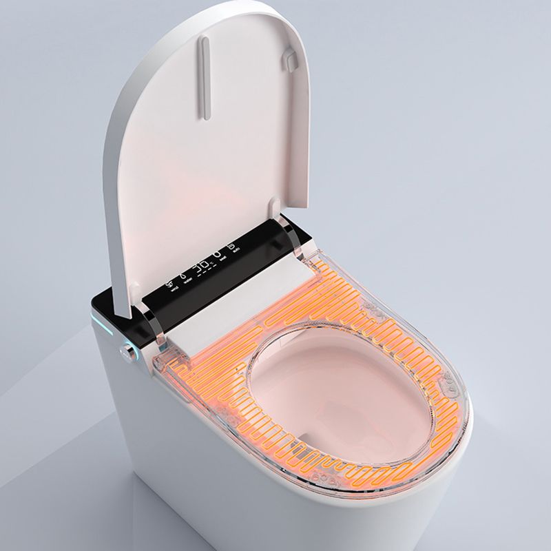 Modern One Piece ABS Toilet Floor Mounted Siphon Jet Toilet Bowl