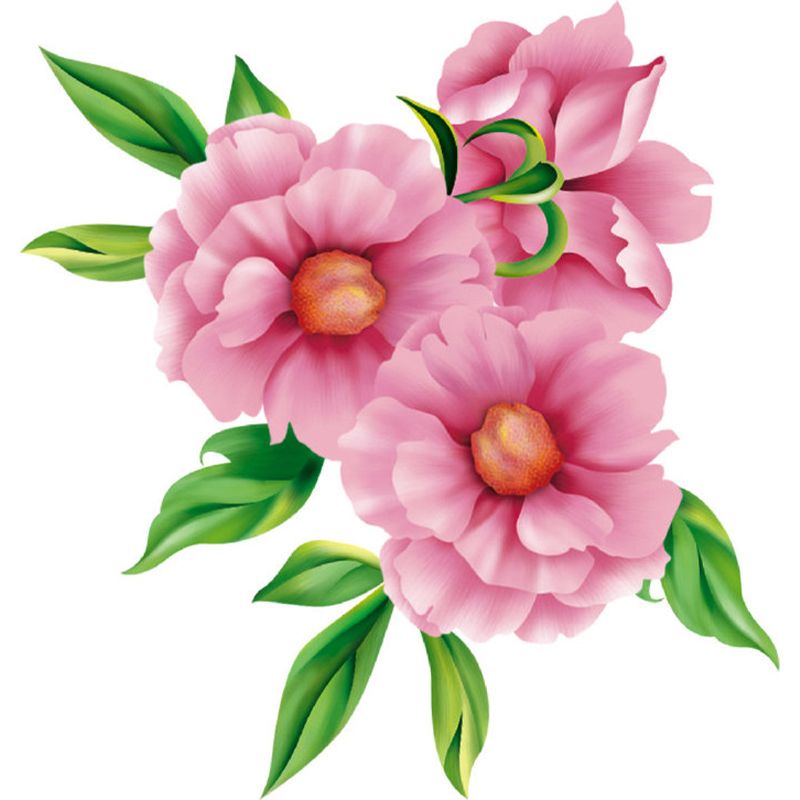 Modern Florentine Mural Wallpaper for Girls Room Customized Wall Covering in Pink