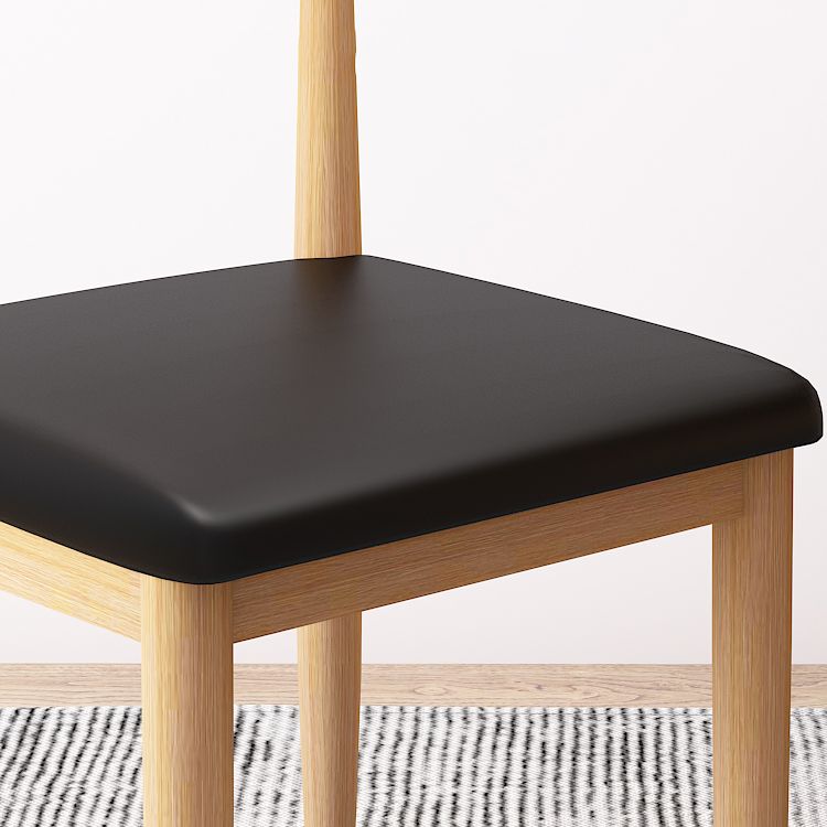 Modern Style Side Chair Open Back Indoor Dining Chair for Dining Room