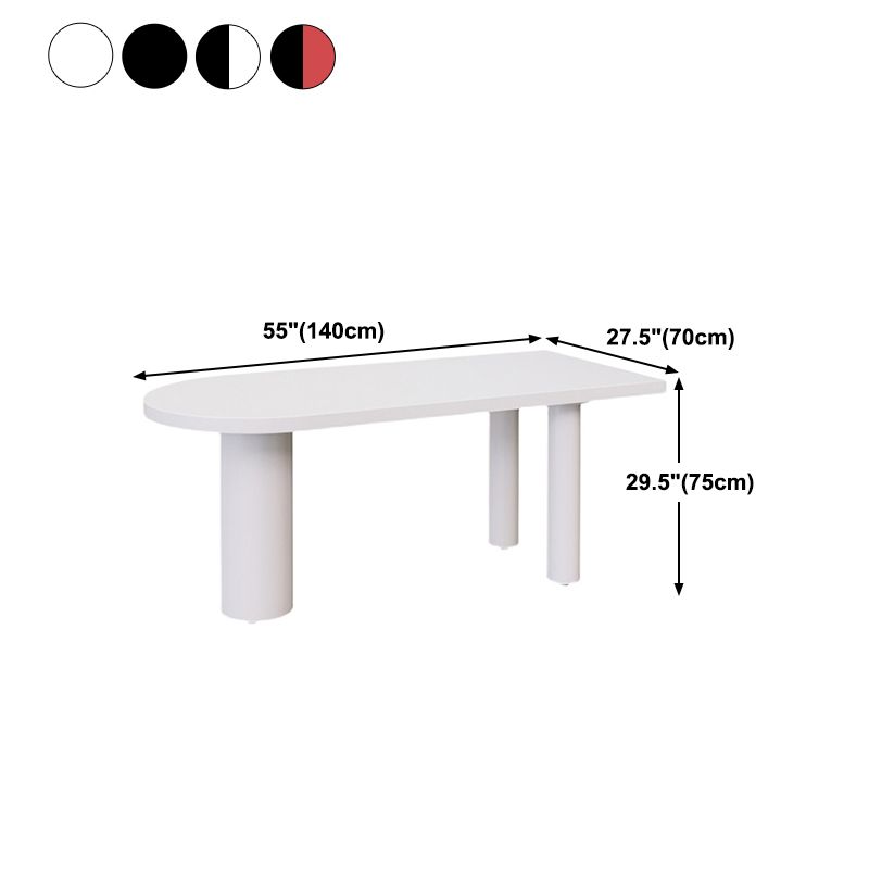 Solid Wood Modern Freeform Table Pine Wood Top Table for Dining Room and Kitchen