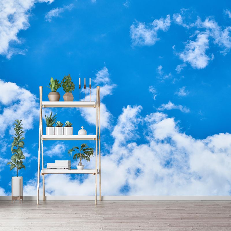 Horizontal Photography Sky Wall Mural Modernism Wall Covering for Decoration