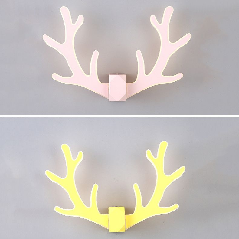 Estilo moderno de forma única Splicadores de pared de metal 2 iluminación de apliques de luz para sala de estar