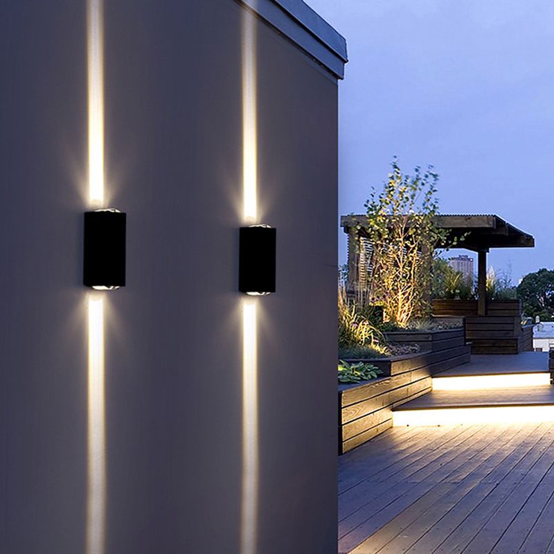 Moderner Stil Geometrischer LED-Wandlampen Metall Multi-Licht-Wandbeleuchtungsideen