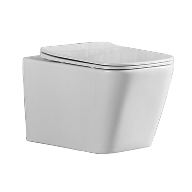 Contemporary All-In-One Flush Toilet Wall Mount Porcelain Urine Toilet
