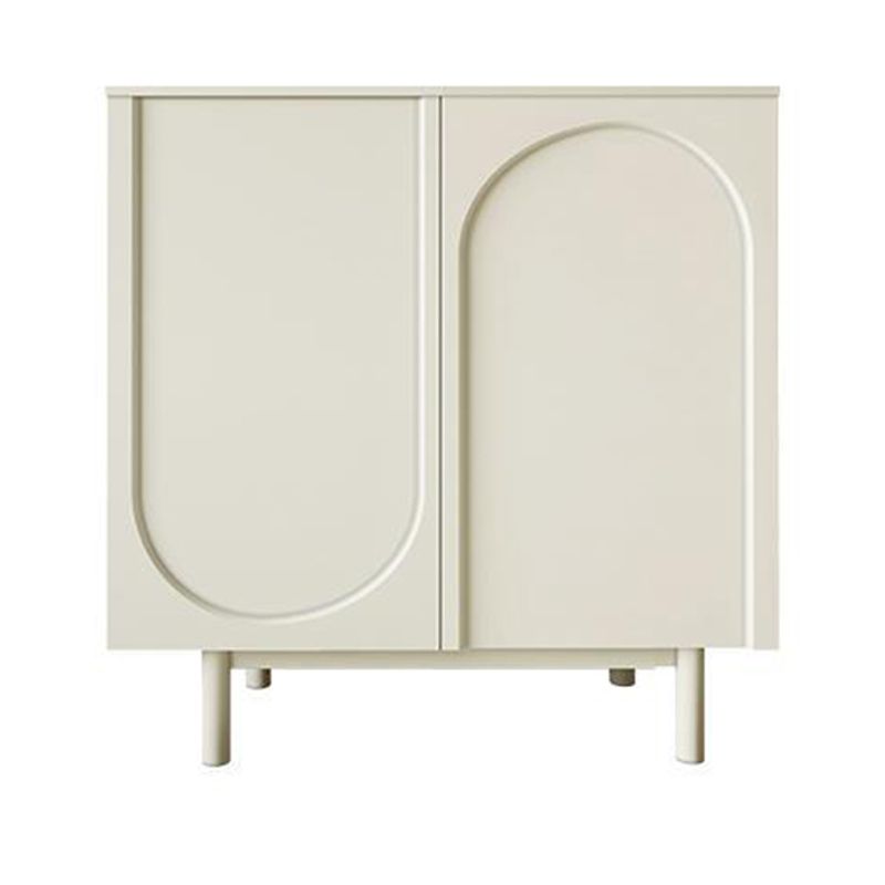 Contemporary Dining Server Wood Sideboard Table with Cabinets