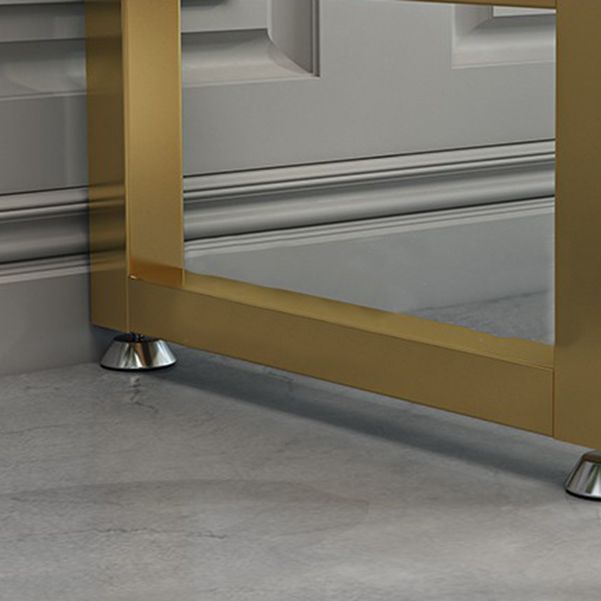 Modern Bar Dining Table Rectangle Bar Table with Trestle Base