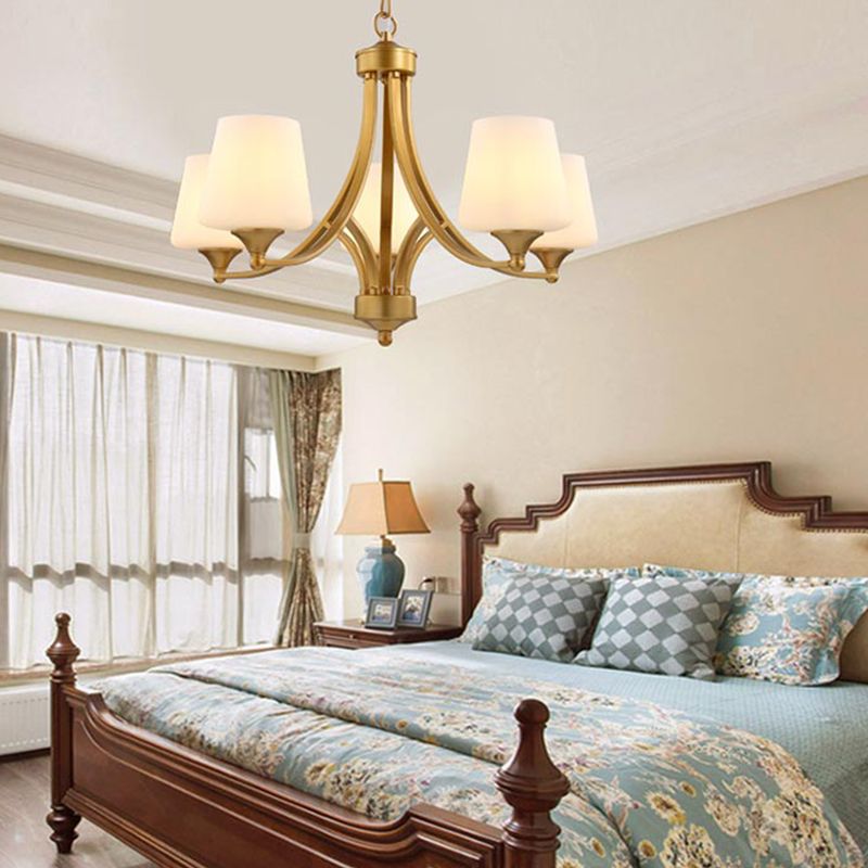American Style Geometric Chandeliers Chandelier Lighting Fixtures Glass Pendant Lighting