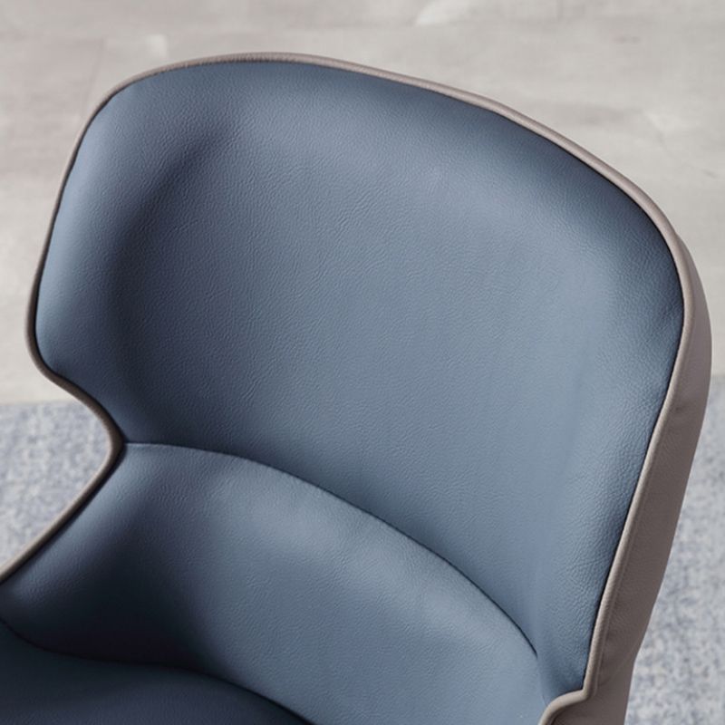 Modern Style Polyurethane Dining Chair 17'' Wide Parsons Chair for Kitchen