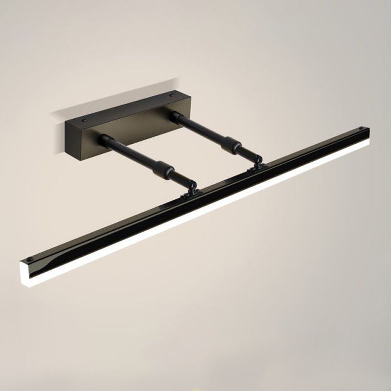 Contemporary Style Adjustable Vanity Light Fixtures Metal 1 Light Led Vanity Lights