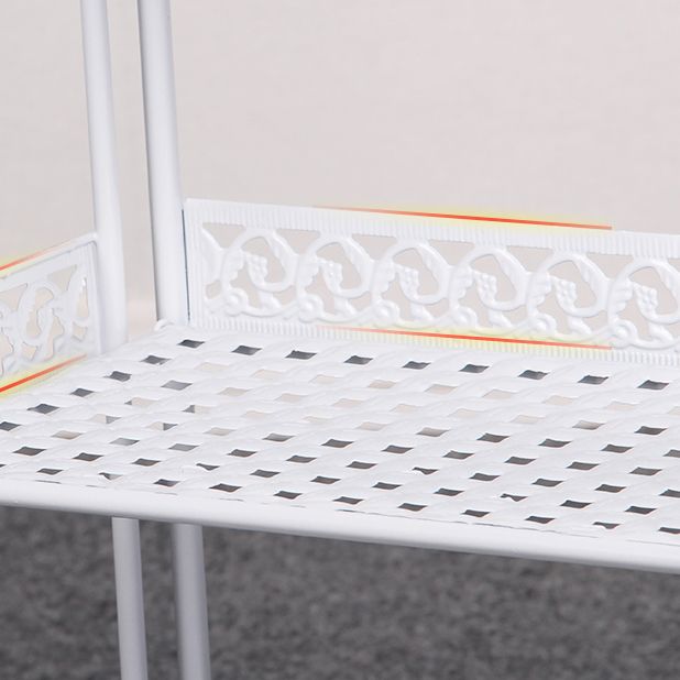 Metal Vertical Book Shelf Etagere Open Shelf Bookcase for Home