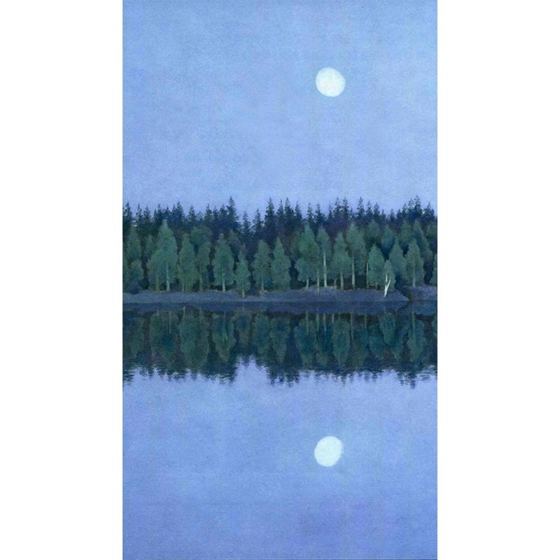 Whole Field Woods Mural Decal Stain Resistant Contemporary Kitchen Wall Covering