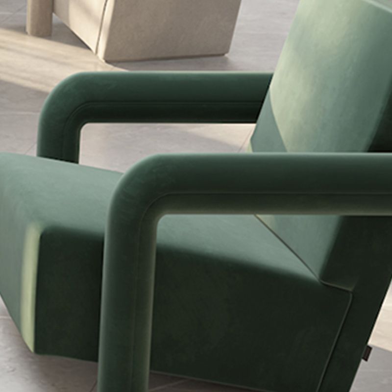 Velvet Sectional Sofa Contemporary Coffee Sofa for Living Room