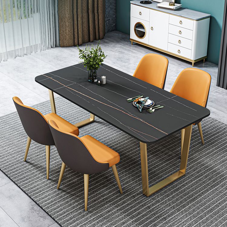 Nordic 1/2/5/7 Pieces Dining Set Sintered Stone Dining Table with Chairs