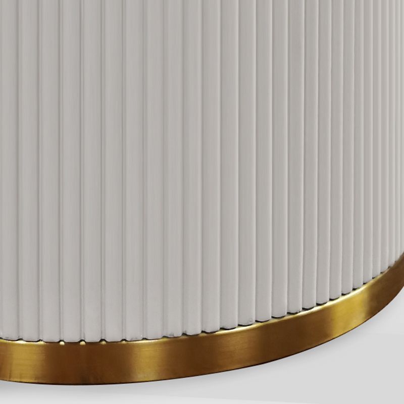 Nordic Glam Style Sintered Stone Oval Table Set 1/4/5/7 Pieces Set