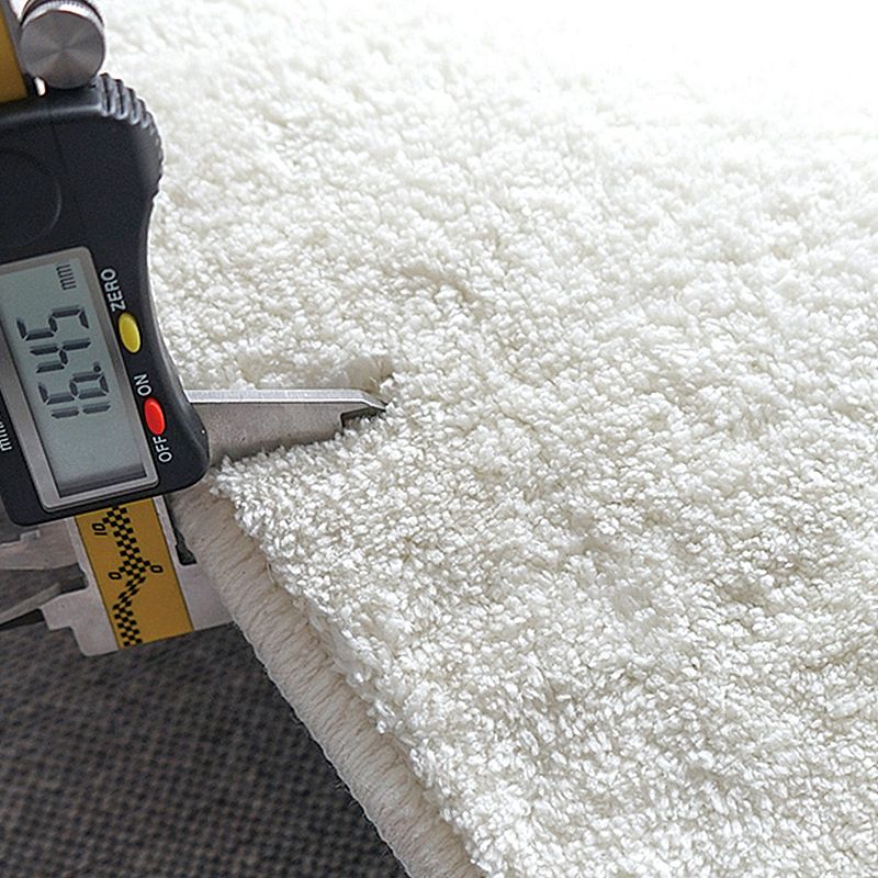 Alfombra casual blanca mezcla hebilla de hebilla alfombra interior mancha alfombra para sala de estar