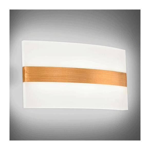 Splique de pared ovalado/rectangular/convexo moderno 8 "/10.5" de ancho de pared acrílica de ancho de ancho en luz cálida/blanca/natural