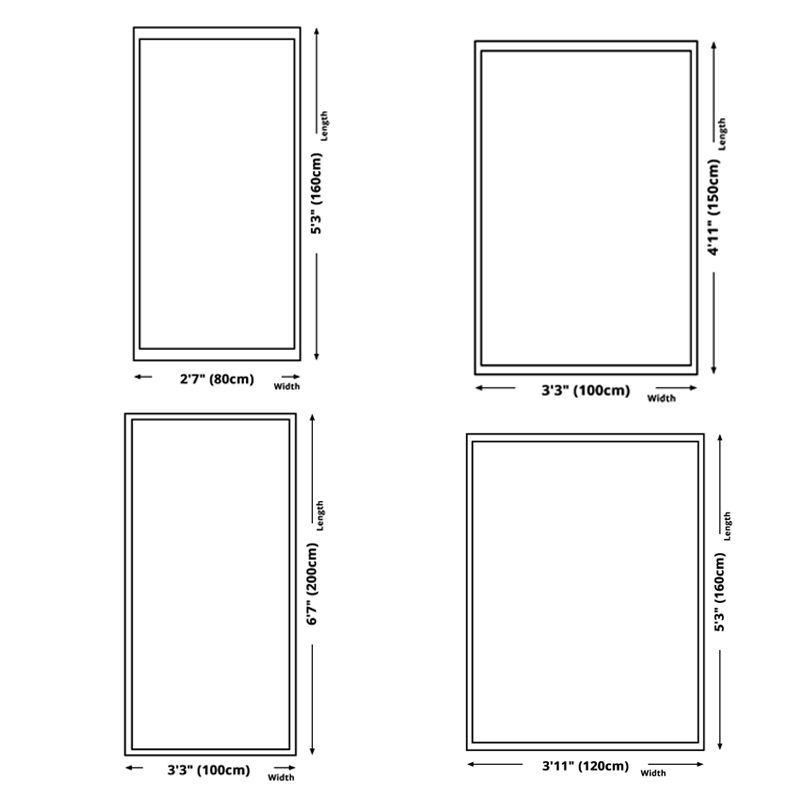 Gold Modern Carpet Polyester Graphic Carpet Non-Slip Backing Carpet for Living Room