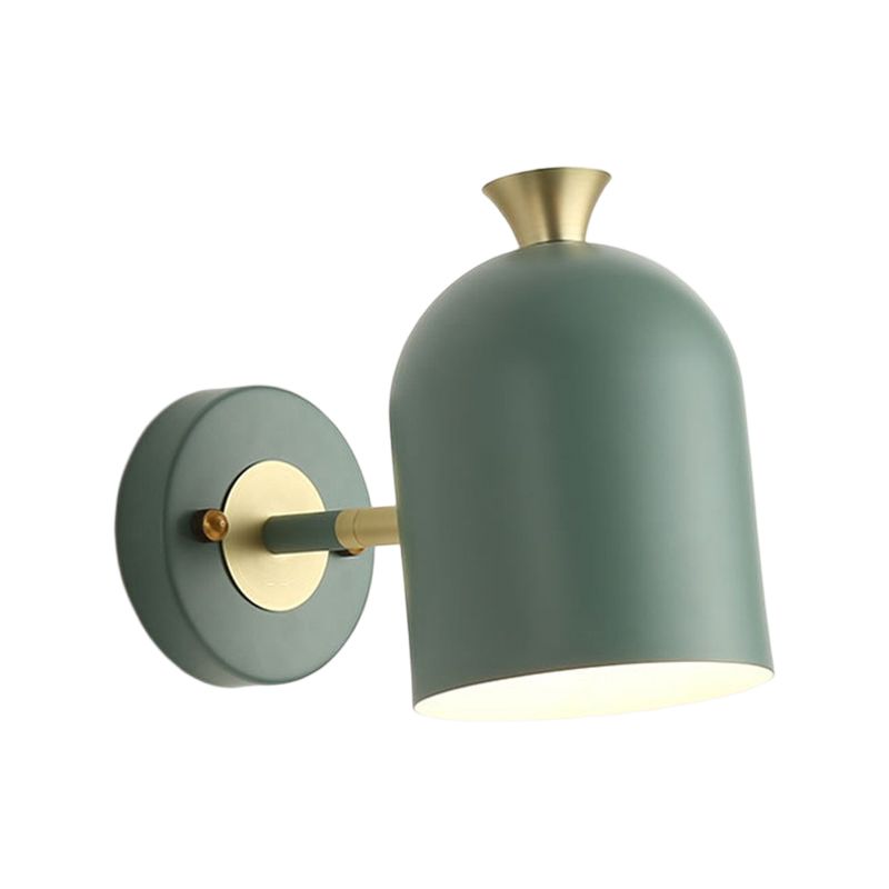 Modernism Macaron Wall Light Metal Shaded Lighting for Bedroom