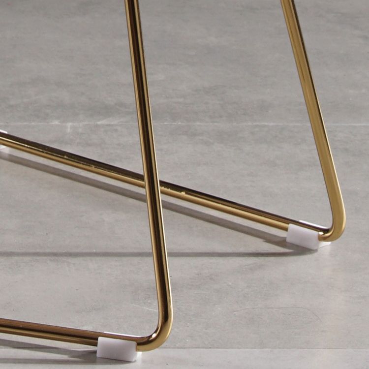 Sillas laterales de comedor escandinavas, sillas de comedor con respaldo cruzado de cuero PU para el hogar