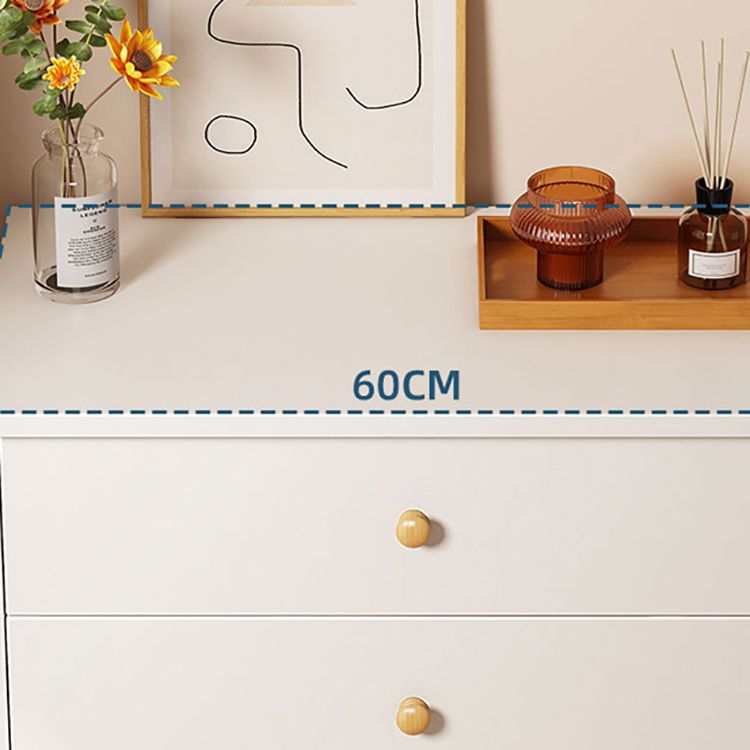 Standard Storage Cabinet Modern Wood Rectangle Side Cabinet with Drawers