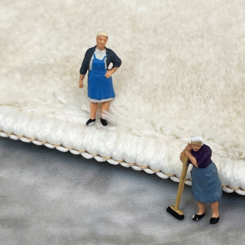 Alfombra japonesa de dormitorio wabi-sabi