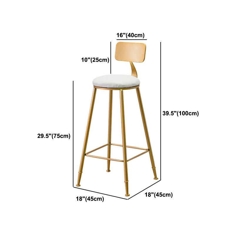 Glam1/2/3 Pieces Bar Table Set Rectangle Marble Counter Table with High Stools