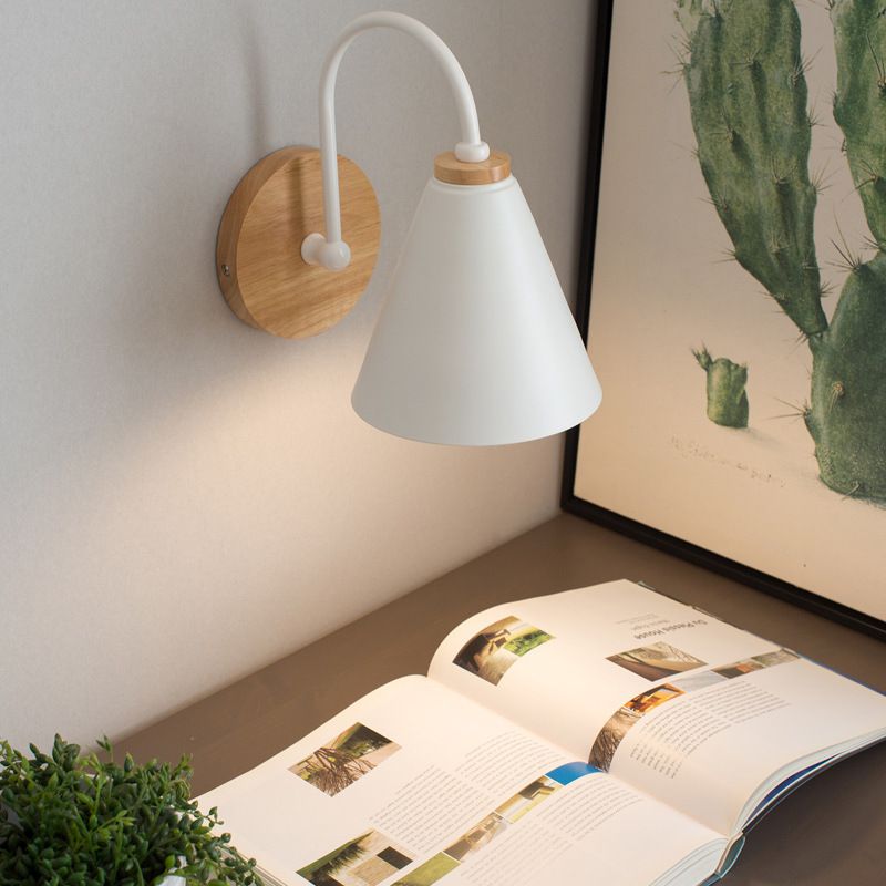 Black/White Metal Lighting Contemporary Wall Light for Home Foyer