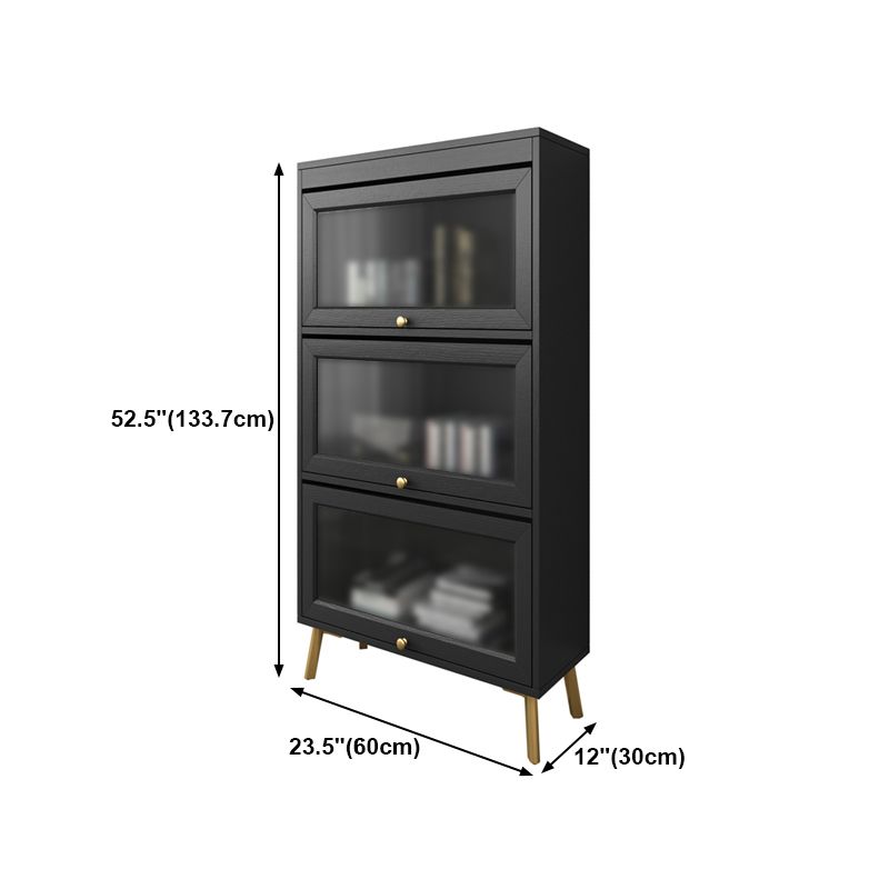 Le porte della libreria ingegnerizzate per i barristi in legno includevano la libreria per l'home office