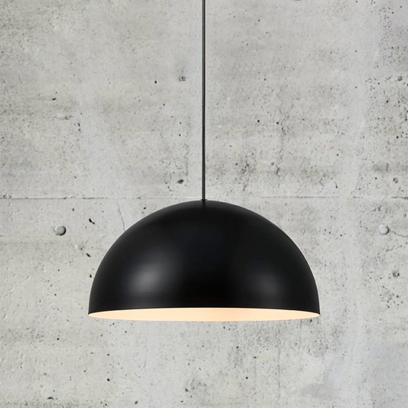 Bowl Shade Hanging LightingModern Style Metal Pendant Light Pendant For Milk Tea Shop