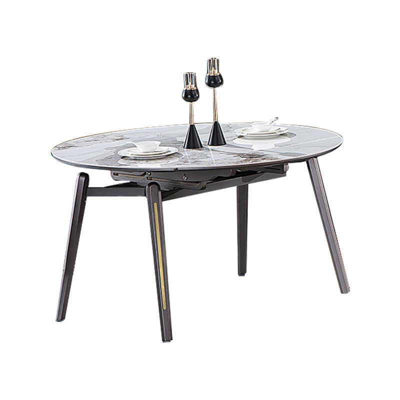 Contemporary Style Round Table Set 1/2/5 Pieces Dining Set for Kitchen