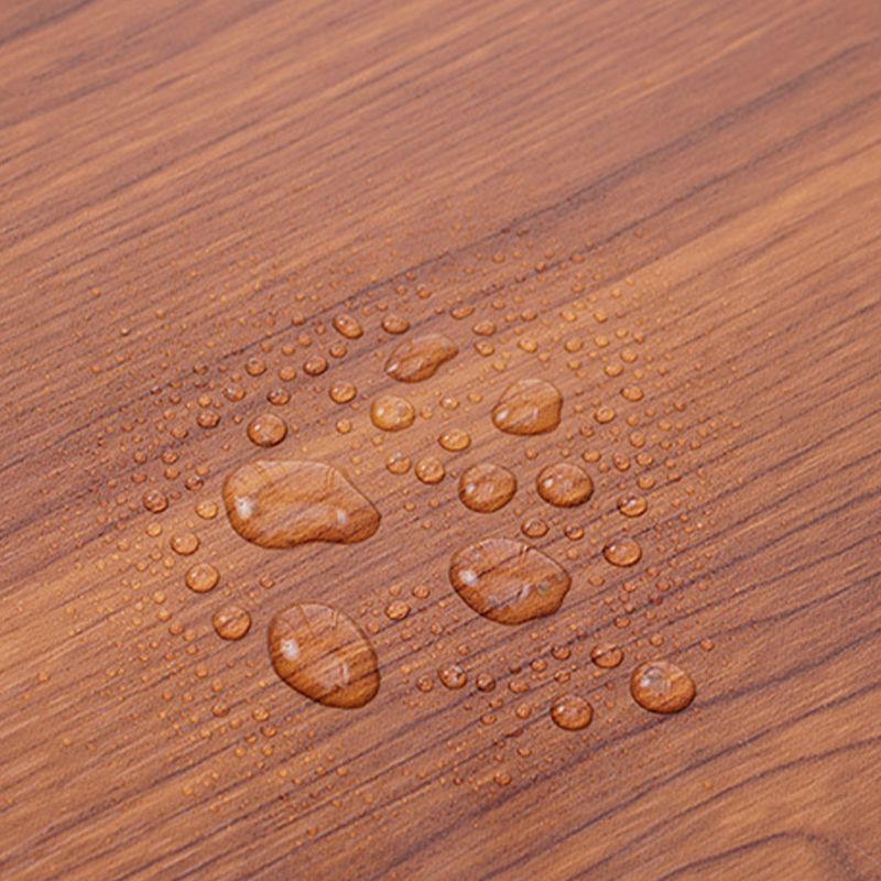 Modern Wood End Side Table Round 2-Tier Corner Table with Storage